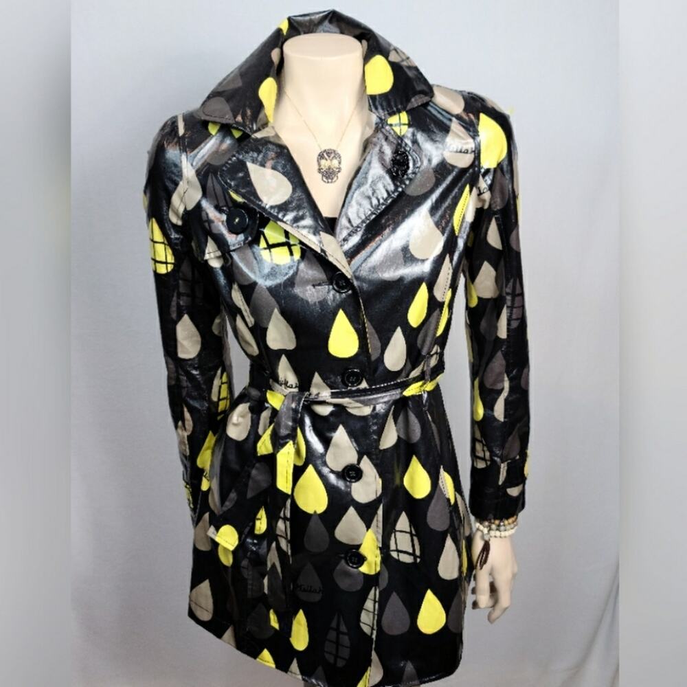 Vintage Killah by Miss Sixty Trench Coat SZ S